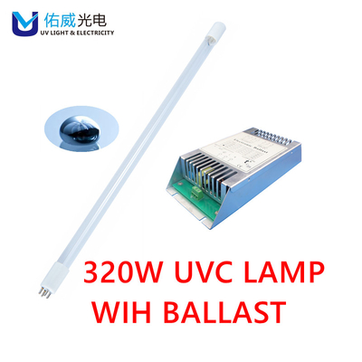 320w 185nm Power UVC Light Industry Deodorization With Ballast G13
