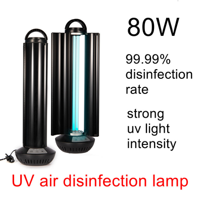 80w το UV απολύμανσης όζον O3 185nm δωματίων αποστειρωτή μεγάλο αφαιρεί τη μυρωδιά