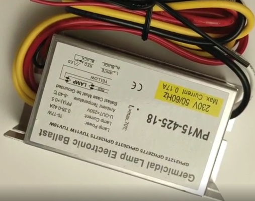 24V καρφίτσα αποστειρωτή 18w 4 έρματος ΣΥΝΕΧΩΝ ηλεκτρονική UVC λαμπτήρων για T5