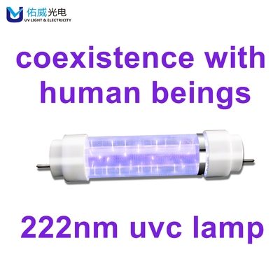 50w UVC μακρινός υπεριώδους φωτός σωλήνων λαμπτήρας απολύμανσης εργοστασίων 222nm UV