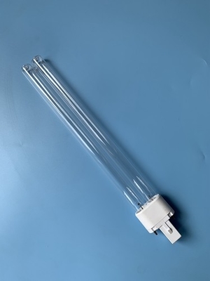 καθαρή UVC λάμπα φωτός 217mm μορφής 60w 95w Χ UV μικροβιοκτόνος σωλήνας χαλαζία μήκους