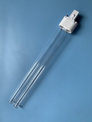 καθαρή UVC λάμπα φωτός 217mm μορφής 60w 95w Χ UV μικροβιοκτόνος σωλήνας χαλαζία μήκους