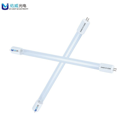 Λάμπα απολύμανσης 6w 10w 12mm UVC T4 UV Vacuums Virus Killing G6T4L